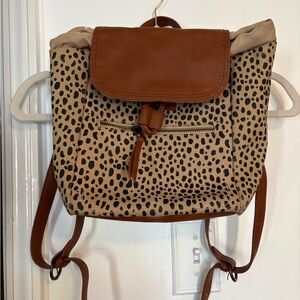 Universal Thread Womens Leopard Print Back Pack
